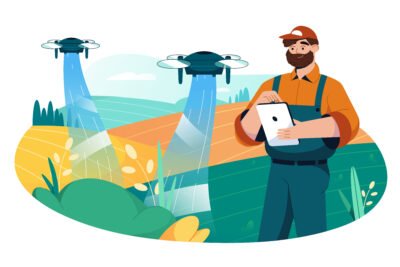 Tecnologia no agro: drones, sensores e inteligência artificial